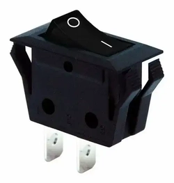 Chave Gangorra Kcd6-101 C/ Marcação (preta)