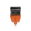 Cabo Micro Usb para Usb a 2.0 - Laranja - Caixa Jbl - 2m Pcyes - Pmuam-2l