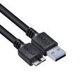 Cabo Usb-a 3.0 x Micro Usb-b 3.0 28awg Para HD Externo Pcyes 2 Metros - Puamcm3-2