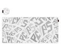 Mouse Pad Gamer Pcyes Signature Extended White Ghost - 900 x 420 - Pms90x42wg