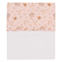 Jogo de Lençol de Berço Suedine Feminino – Bosque