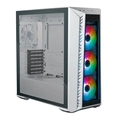 Gabinete Cooler Master Lateral Vidro Temperado Masterbox 520 Branco - MB520-WGNN-S01