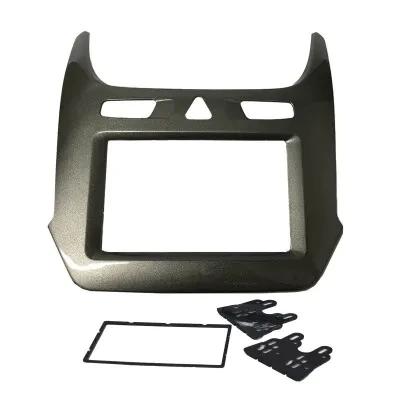 Moldura Fiamon  2 Din Gm Cobalt 16/ 19 Grafite