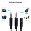 Cabo Adaptador P3 Femea para 2X P2 Macho Fone e Microfone Lehmox Ley-24