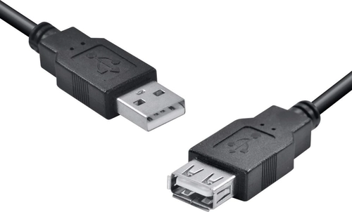 Cabo Usb a Macho 2.0 x Usb a Femea 1.8m (10 Unidades) - Uamaf-18