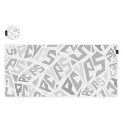 Mouse Pad Gamer Pcyes Signature Extended White Ghost - 900 x 420 - Pms90x42wg