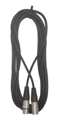 Cabo Xlr Macho Para Xlr Fêmea Roxtone Smxx200l5 5 Metros