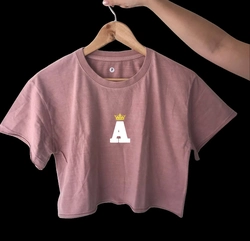 Cropped Stone Manga Curta “Rei do Forró Capixaba”