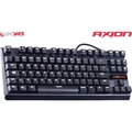Teclado Pcyes AXION Mecânico Kailh Blue Led Branco - 25197