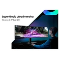 Monitor Gamer Samsung QLED G9 49 Super Ultrawide, HDMI/Display Port, FreeSync, 240Hz, 0,03ms, LS49CG930SLMZD