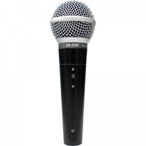 Microfone de Mão Dinâmico Leson Preto - Ls50
