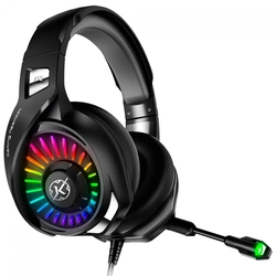 Headset Gamer Kalkan Modi 7.1 RGB Preto - KLK00024