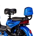 Mini Bike Eletrica Wehawk Basket Hw500 500w Bat 48v 12ah Sapphire Blue