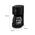 Cafeteira Elétrica Arno Classic Preta 127v