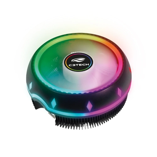 Cooler Para Processador C3Tech RGB Gaming FC-L20RGB
