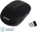 Mouse Multilaser Sem Fio Wave Recarregável - MO277