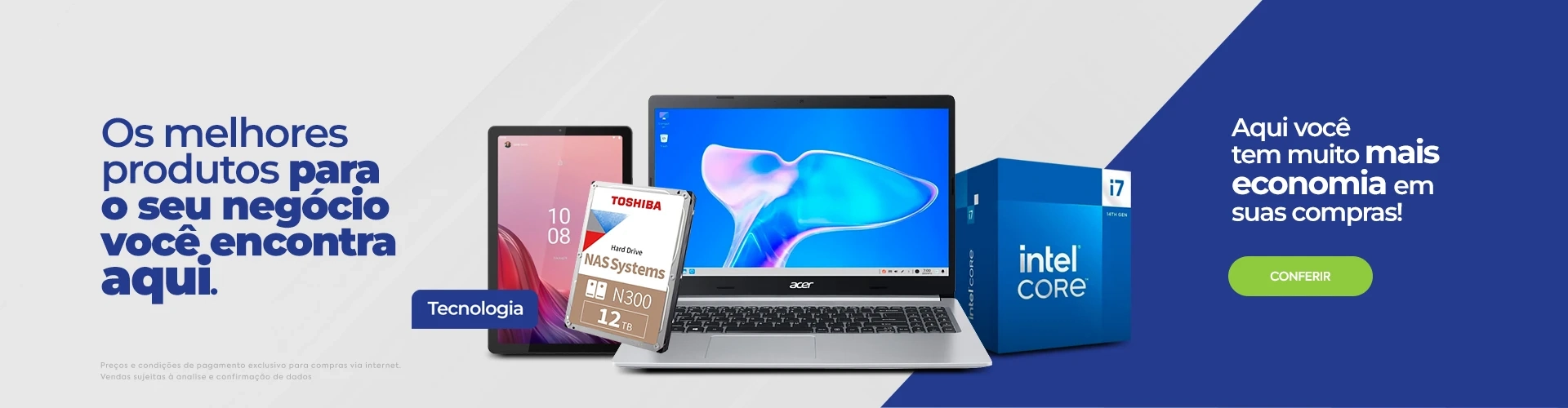 Os melhores produtos para o seu negócio você encontra aqui. Aqui você tem muito mais economia em sua