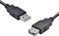 Cabo Usb a Macho 2.0 x Usb a Femea 1.8m (10 Unidades) - Uamaf-18