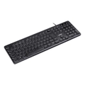 Teclado Usb Multimidia Slim Chocolate Teclas Redondas Led Branco 1.8m - Tc200