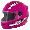 Capacete Liberty Four Kids Pro Tork Rosa 54