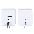Caixa de Som 2.0 Usb 5v 2x 1w Com Controlador de Volume Branca - Vs-01b