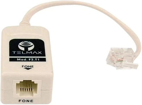 Filtro de Linha Telefônica Adsl f2-t1 - 1 saída Rj-11 - Telemax - usado