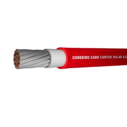 100 METROS CABO CORTOX SOLAR FLEX 1KV 6MM NBL - COBRE