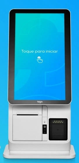 Terminal Pdv Elgin Mk156 Touch Screen 15.6