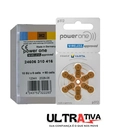 Bateria Auditiva 312 - Power One 1,45V. cartela com 6 unidades.