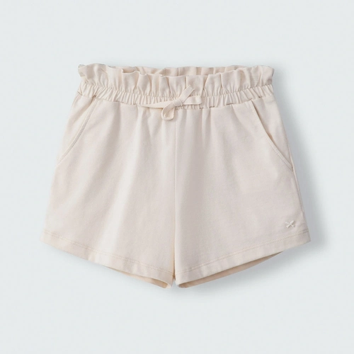 Shorts Clochard Bege Liso Hering - Feminino