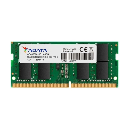 Memória ADATA SODIMM, 16GB, 2666MHz, DDR4, Para Notebook - AD4S2666616G19 -SGN