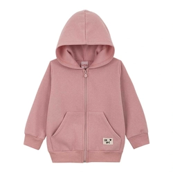 Jaqueta Zíper com Capuz Moletom Lik Kids - Feminina
