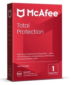Total Protection Mcafee 1 Dispositivo 1 Ano Esd - Mtp0alnr1