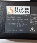 Fonte de Notebook Dell - 19.5V 3.34A 65W 4.0 mm x 1.7 mm - FT124