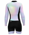 Macaquinho de Ciclismo Feminino Chuva de Prata