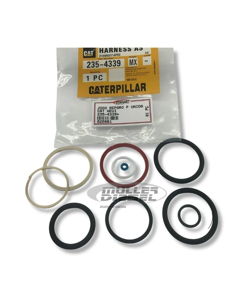 JOGO DE REPARO PARA UNIDADES INJETORAS CATERPILLAR HEUI – MOTOR C7 / C9 EQ. 235-4339 D-TRON