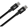 Cabo USB-C Tipo-C Para USB-C Tipo-C ELG 1M Preto - TC60