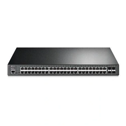 Switch Gerenciavel Jetstream Gigabit L2+ 52 Portas C/ 48 Portas Poe+ Tl-sg3452p Smb