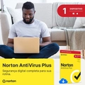 Antivírus Norton 360 Plus - 1 Dispositivo - 12 Meses Esd - 21405568