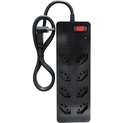 Filtro De Linha Com Proteção Dps 3p Energia 8 Clamper Preto