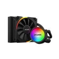 WATER COOLER SANGUE FRIO 3 ARGB BLACK VULCAN 120MM - TDP 200W - ARGBSF3120BR - PCYES