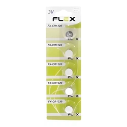 Bateria Botão Lithium 3v - FX-CR1220 unidade - Flex