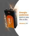 Bateria Alcalina 9v Blister 500 Mah - Vb9vb1