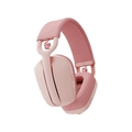 Headset Logitech Zone Vibe 100 Sem Fio Rosé - 981-001223