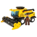 Carrinho Colheitadeira Amarela Brinquedo Infantil Poliplac
