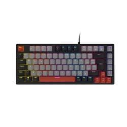 Teclado Gamer Mecanico Pcyes Kirin Black Vulcan Switch Vermelho - PTKR75RD
