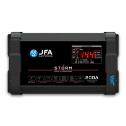 Fonte e Carregador De Bateria Jfa Automotivo Bob Storm 200a Bivolt