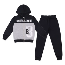 Conjunto Moletom Flanelado Jaqueta com Capuz Sports League Taita - Masculino