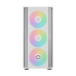 Gabinete Cooler Master Masterbox 600 E-atx 4 Fans Argb Branco    Mb600-wgnn-s00