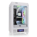 Gabinete Gamer Thermaltake The Tower 200 Snow, Lateral de vidro, Mini-Tower, Branco - CA-1X9-00S6WN-00